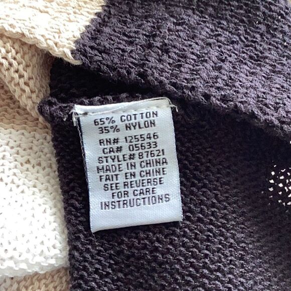 Habitat Clothes To Live In ColorBlock Sweater S - Picture 5 of 6